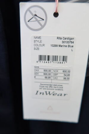 Cardigan str. L INWEAR Model: 30100784