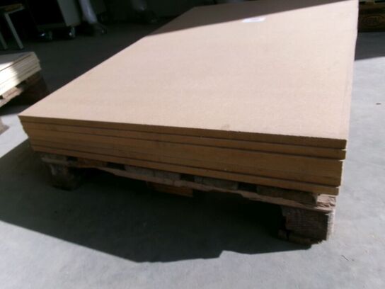 6 stk. MDF plade