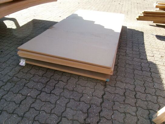 5 stk. MDF plade 16 mm