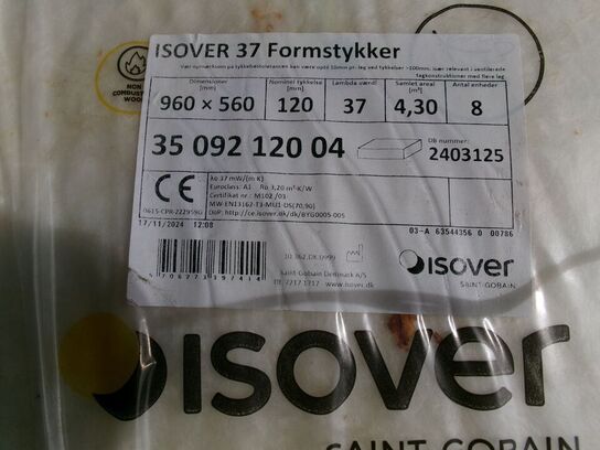 36,43m2 isolering