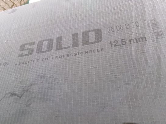 7 stk. WEDI/Solid plade 12,5 mm