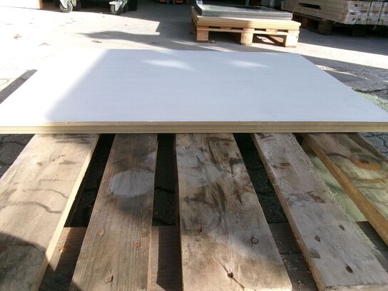 3 stk. skumplade m/kartondæklag