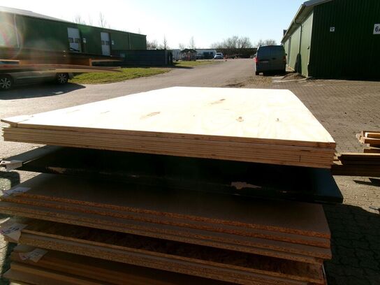 5 stk. krydsfinerplade