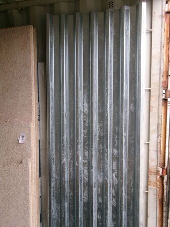 9 stk. ståltrapezplader