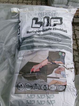 Byggematrialer, m.m.