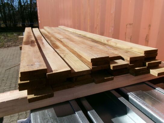 84 m trykimp. brædder 19x100 mm