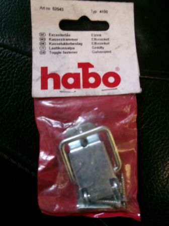 5 stk. kasselukkebeslag m.m.