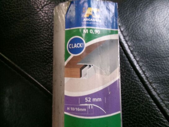 7 stk. overgangsprofil alu