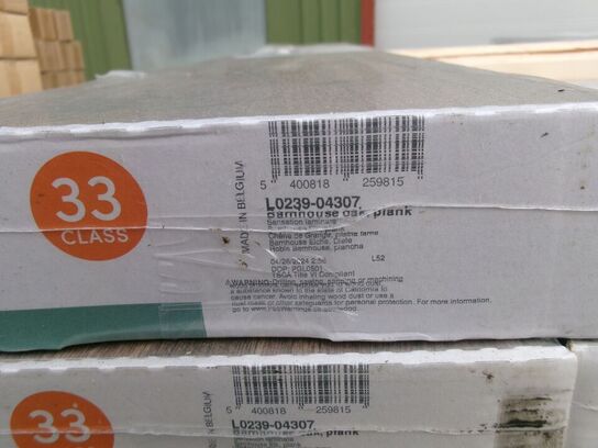 15 m2 laminatgulv 9mm Pergo