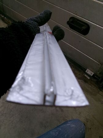 6 stk. overgangsprofil alu