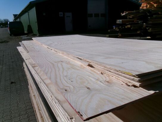 5 stk. krydsfinerplade