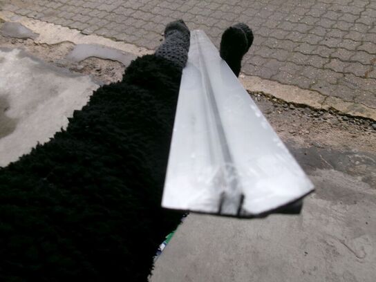 11 stk. overgangsprofil alu