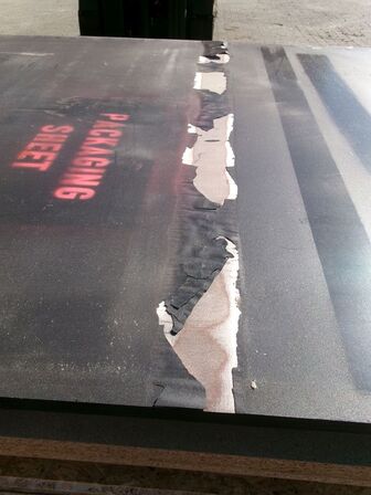 2 stk. støbeplade/trailerplade 