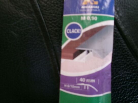 11 stk. overgangsprofil alu