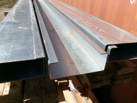 5 stk. stålbjælke/c-profil