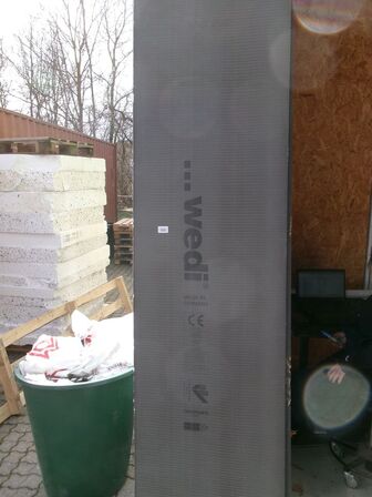 7 stk. WEDI/Solid plade 12,5 mm