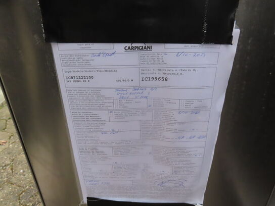 Softice maskine CARPIGIANI 241 SP STEEL