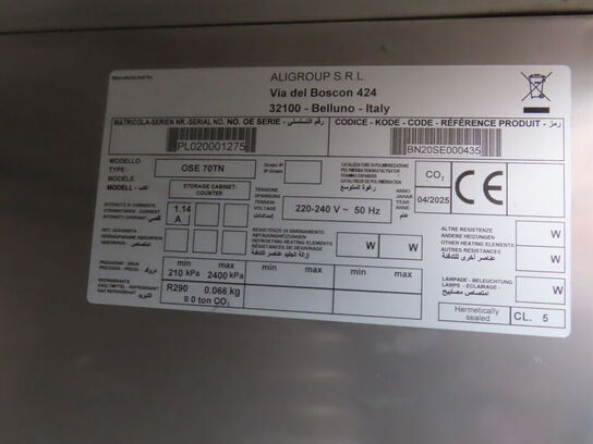 Køleskab OLIS FROST OSE 70TN