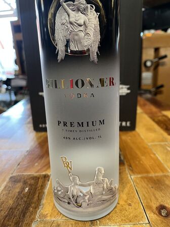 6 fl. vodka BILLIONÆR PREMIUM 100 cl. 40 %