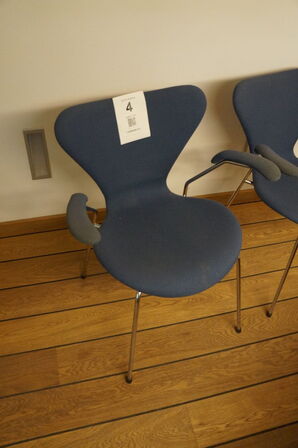 4 stk. spisebordsstole ARNE JACOBSEN 7'ER
