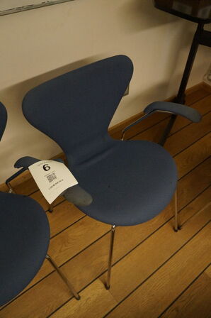 3 stk. spisebordsstole ARNE JACOBSEN 7'ER