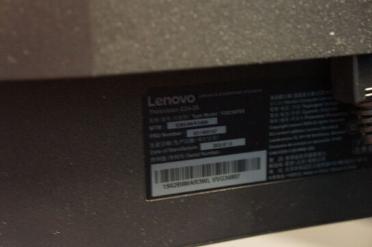2 stk. skærme & Dock, m.v. LENOVO