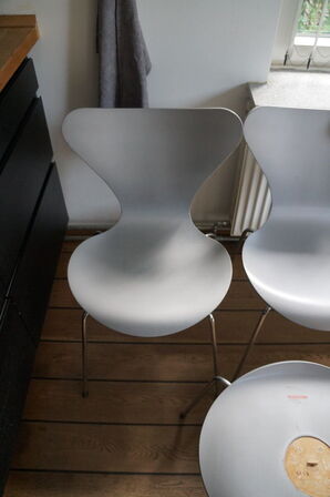 4 stk. spisebordsstole ARNE JACOBSEN 7'ER