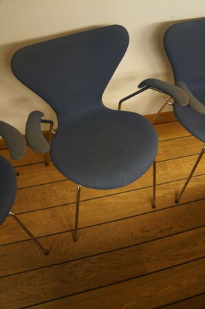 4 stk. spisebordsstole ARNE JACOBSEN 7'ER