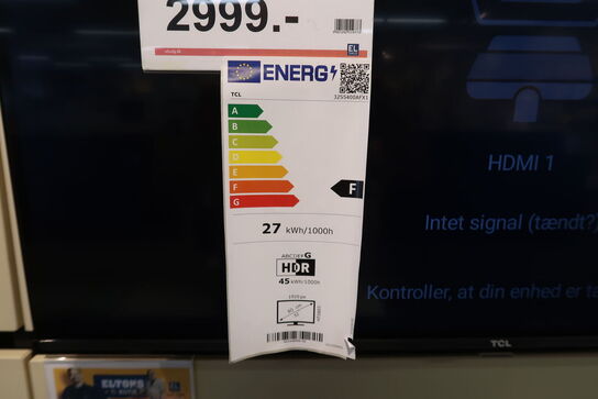 TCL 32S5400AF - LED Android TV - UDEN FJERNBETJENING