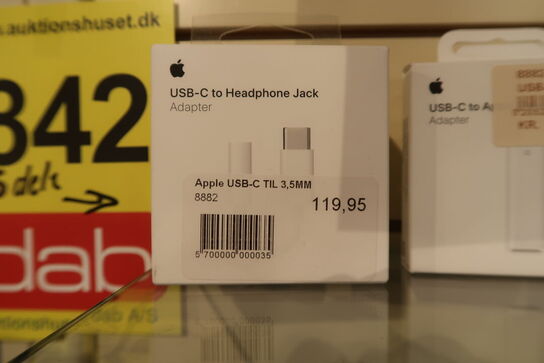 6 pk. Apple tilbehør 