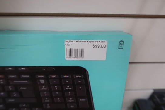 Logitech K360 trådløst tastatur