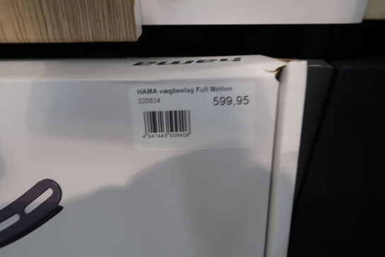 Hama TV-vægbeslag Full Motion VESA op til 400x400 65