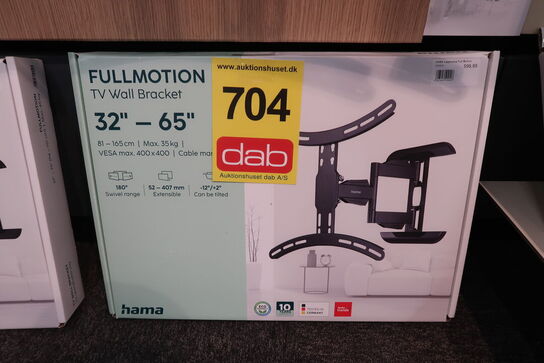 Hama TV-vægbeslag Full Motion VESA op til 400x400 65