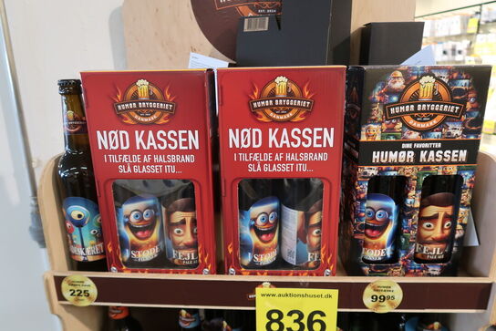 Ca. 106 flasker. ass. Humør bryggeriet special øl 