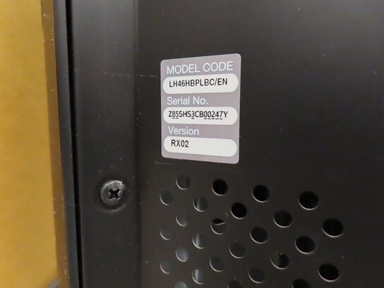 Professinel skærm SAMSUNG 46" 460MX-3