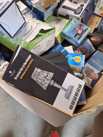 3 paller blandende handelsvarer