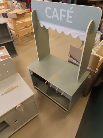 Legetøjsmøbler samlet, usamlet og ekstra dele