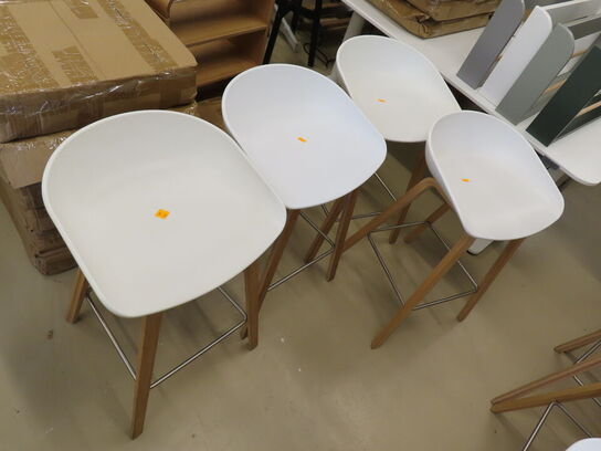 4 stk. Barstole lav model