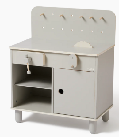 Legetøjsmøbler samlet, usamlet og ekstra dele