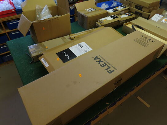 Reservedele fra FLEXA (alt på bordet)