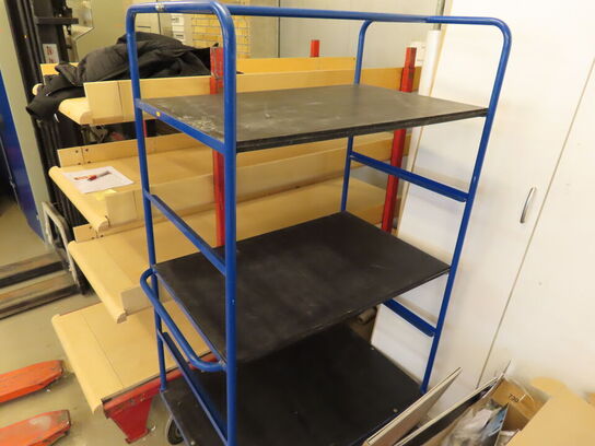 Transportvogn med hylder