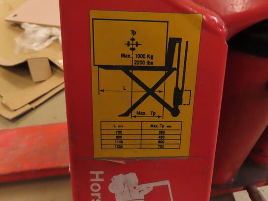 Palleløfter/Sakselift