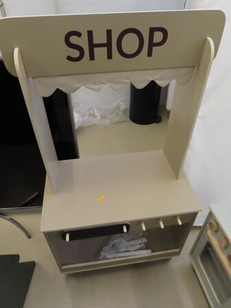 Legetøjsmøbler samlet, usamlet og ekstra dele