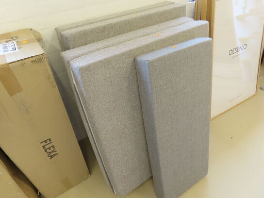 5 små hynder/madresser