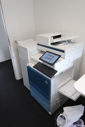 Kopimaskine HP Color LaserJet Managed Flow MFP E877