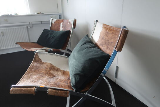 2 stk. loungestole  ANTONIO CITTERIO scissor