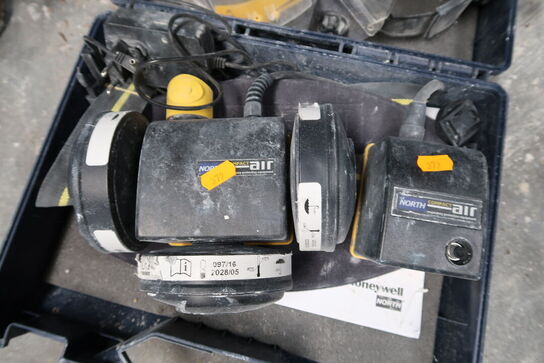 Friskluftmaske NORTH samt filter