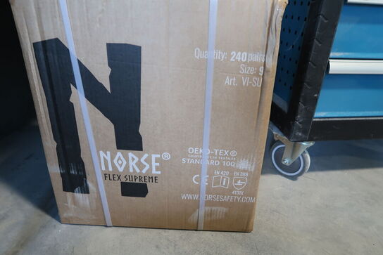 2 stk. kasser med arbejdshandsker NORSE