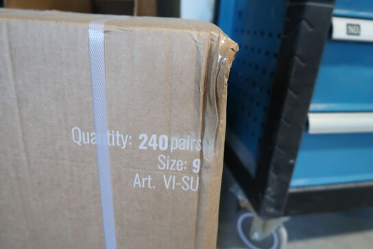 2 stk. kasser med arbejdshandsker NORSE