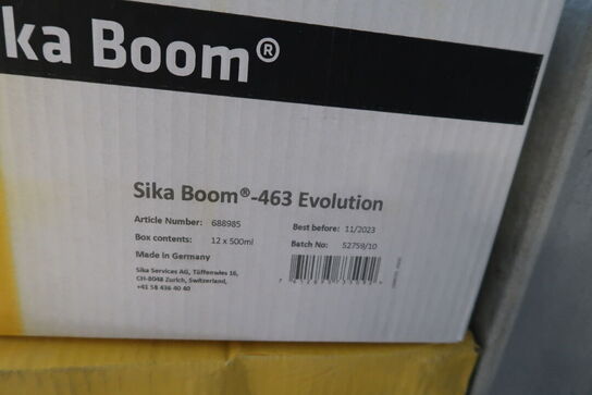 2 stk. kasser med fugeskum SIKA BOOM 463 Evolution